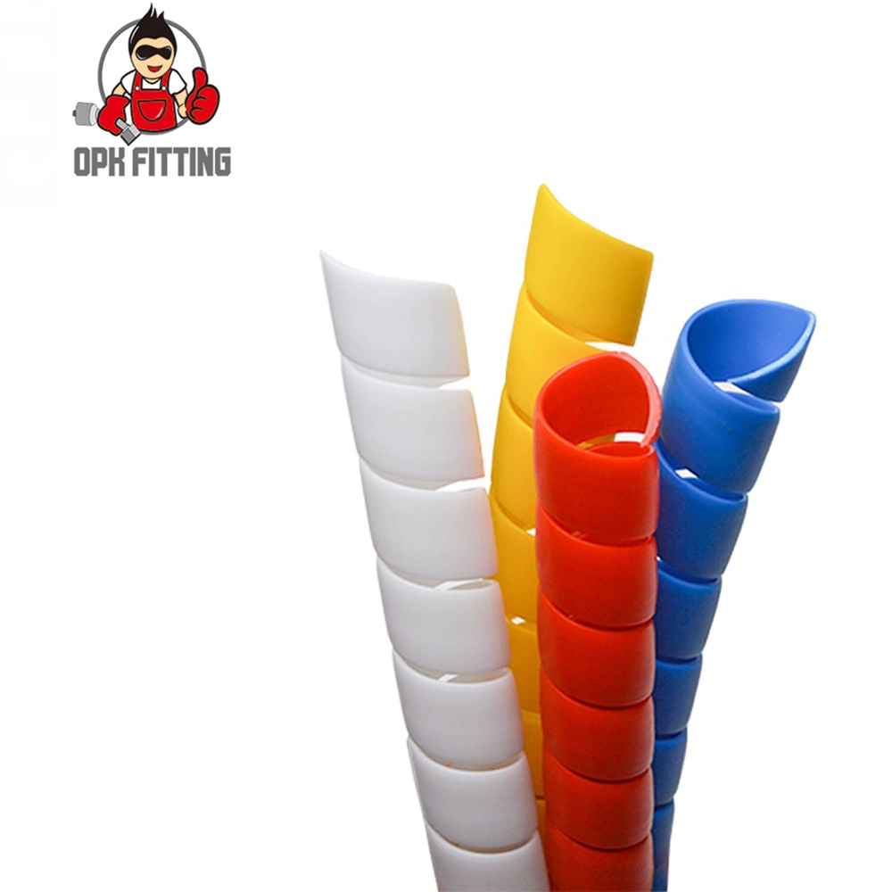 Spiral Protective Sleeve PP Plastic Hose Guard for Hydraulic Hose