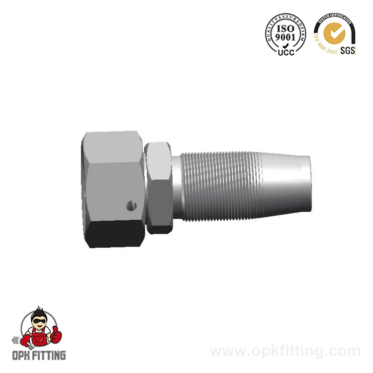 20518DW Metric Female 24°Cone O-Ring H.T.